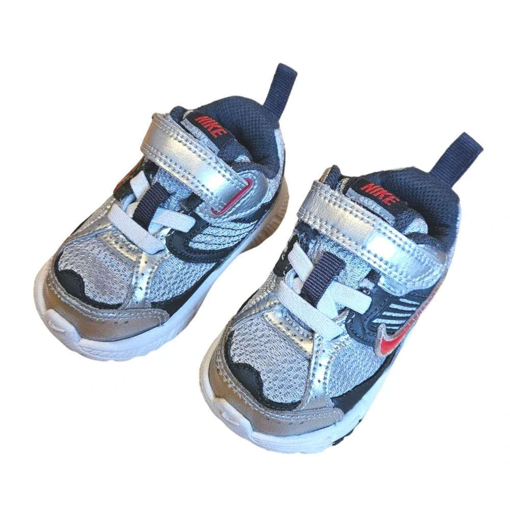 Nike Dart Sneakers Running Shoes Grey Toddler Size 4